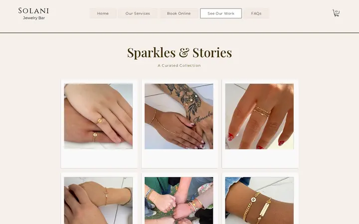 /see-our-work — Solani Jewelry Bar