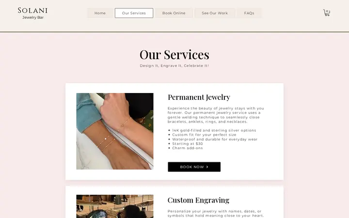 /our-services — Solani Jewelry Bar
