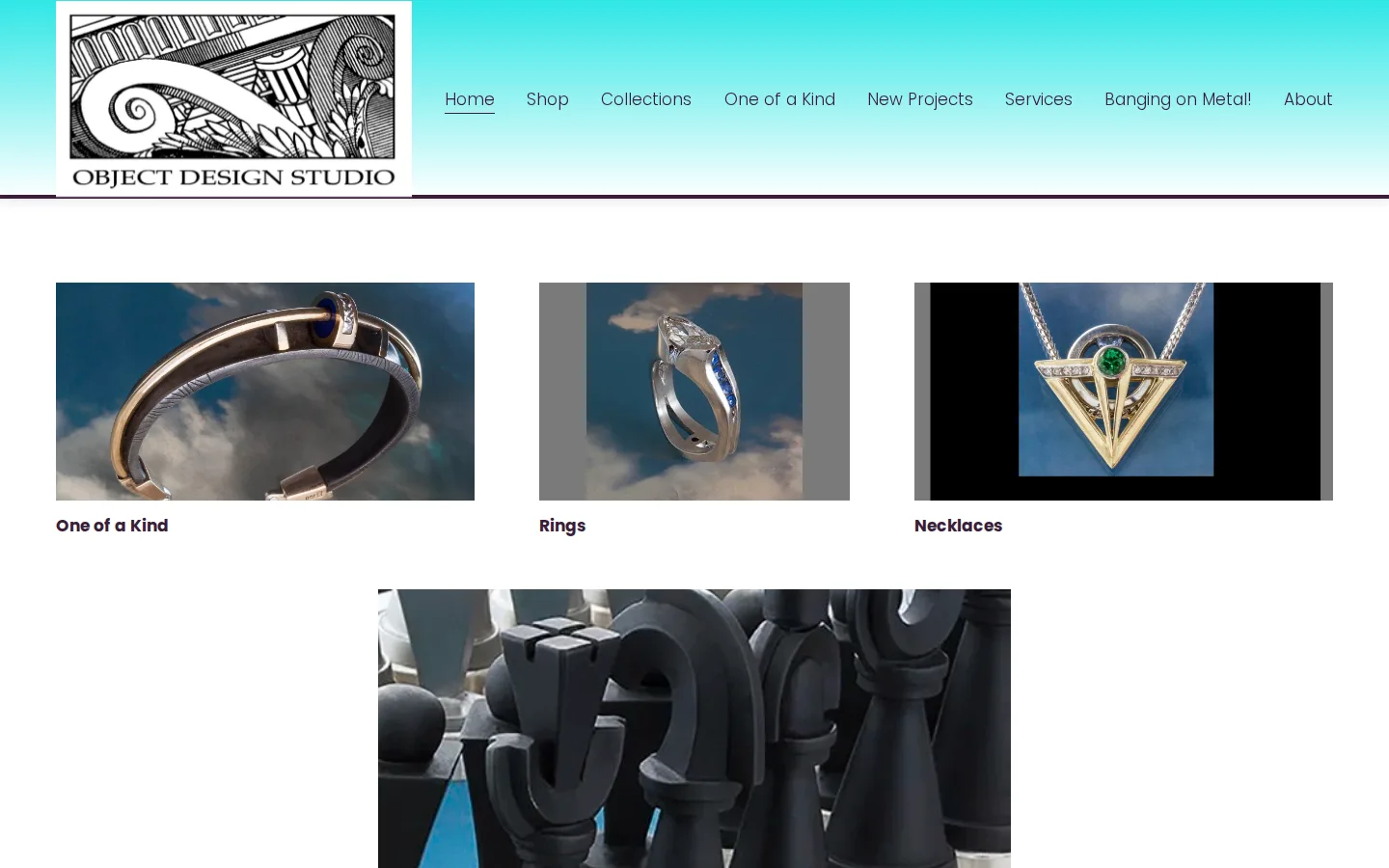 Captured website of Object Design Studio