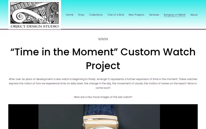 /banging-on-metal — Object Design Studio