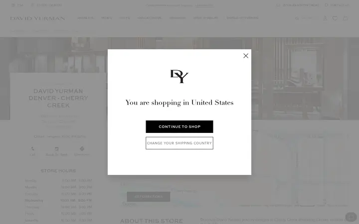 Website of David Yurman