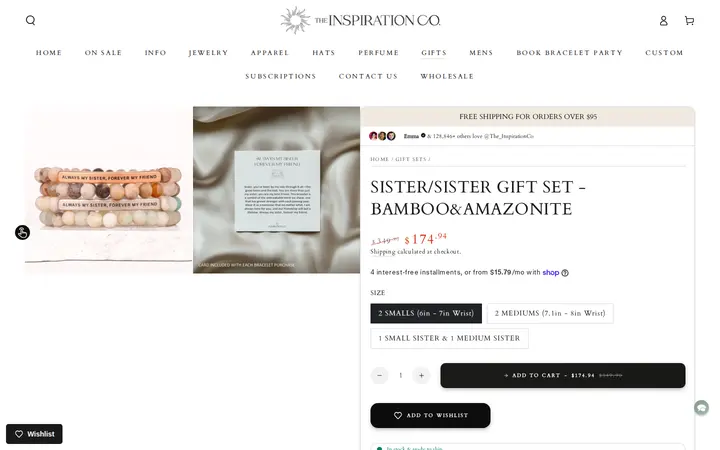 /collections/gift-packs/products/sister-sister-gift-set-bamboo-amazonite — The Inspiration Co. at Cherry Creek