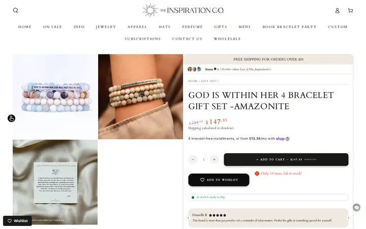 /collections/gift-packs/products/god-is-within-her-she-will-not-fail-gift-set-amazonite — The Inspiration Co. at Cherry Creek