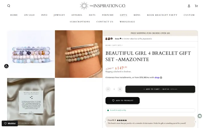 /collections/gift-packs/products/beautiful-girl-you-were-made-to-do-great-things-gift-set-amazonite — The Inspiration Co. at Cherry Creek