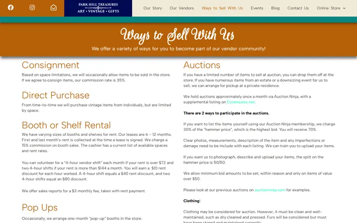 /ways-to-sell-with-us — Park Hill Treasures
