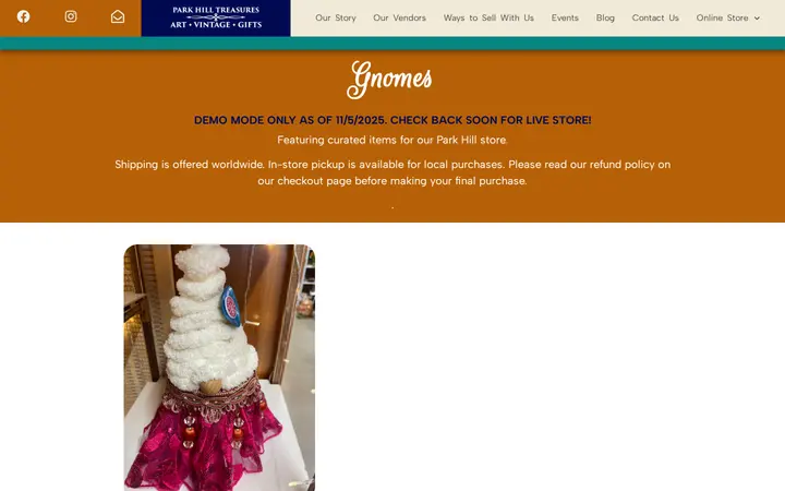 /product-category/gnomes — Park Hill Treasures