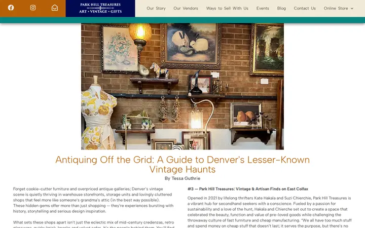 /antiquing-off-the-grid — Park Hill Treasures