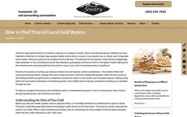 /how-to-find-trusted-local-gold-buyers — Rocky Mountain Custom Jewelry