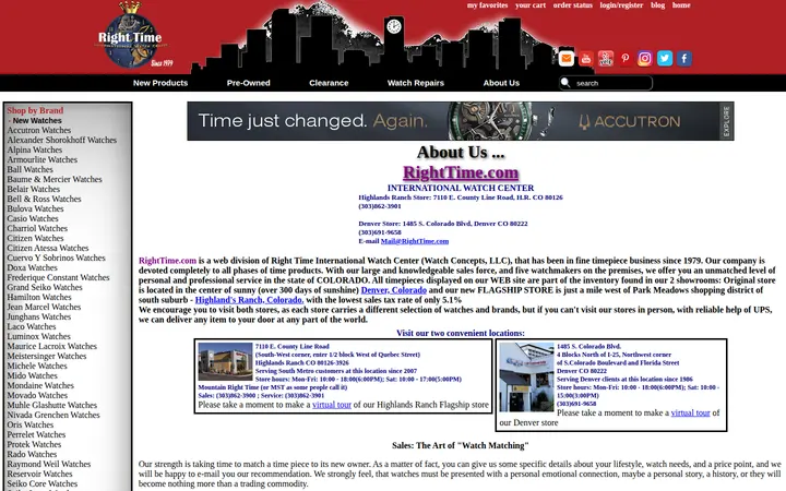 /rt/about.htm — Right Time Watches & Jewelry