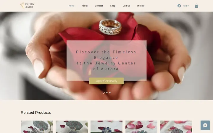 Website of Jewelry Center