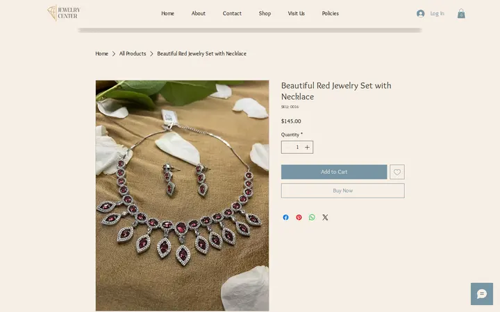 /product-page/beautiful-red-jewelry-set-with-necklace — Jewelry Center