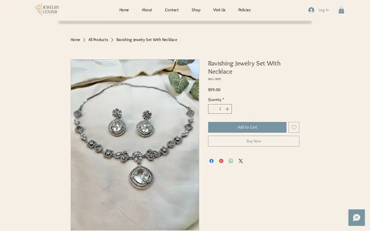 /product-page/ravishing-jewelry-set-with-necklace — Jewelry Center