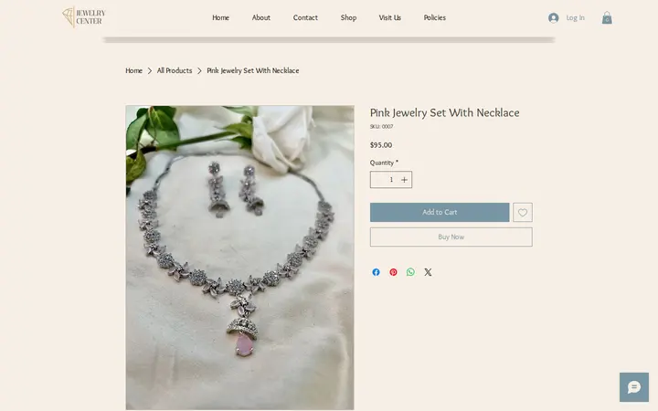 /product-page/pink-jewelry-set-with-necklace — Jewelry Center