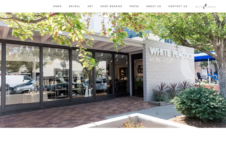 Website of White Peacock