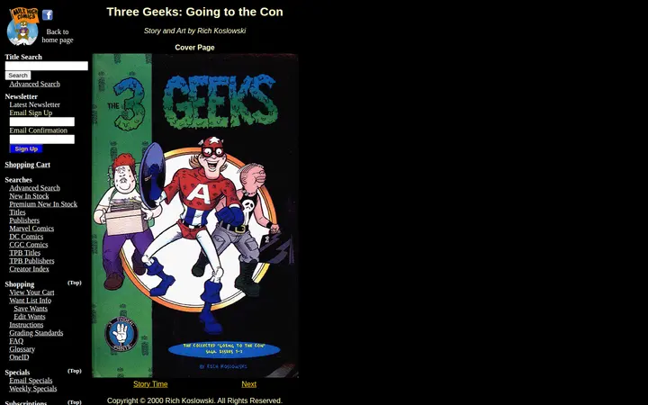 /storytime/geeks/goingcon/cover.html — Mile High Comics - Jason Street Mega Store