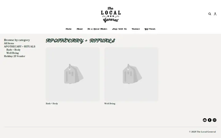 /shop/apothecary-rituals/L72G4LX6P4CCKIB7JJK3PZ4Y — The Local General
