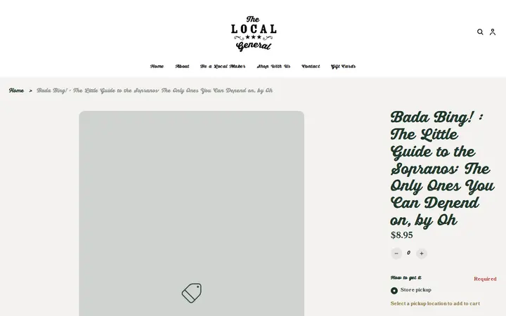 /product/bada-bing-the-little-guide-to-the-sopranos-the-only-ones-you-can-depend-on-by-oh/PATT4ZVX732WLINQKXSFEELI — The Local General