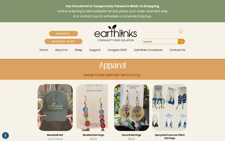 /apparel — EarthLinks Nonprofit and Gift Shop