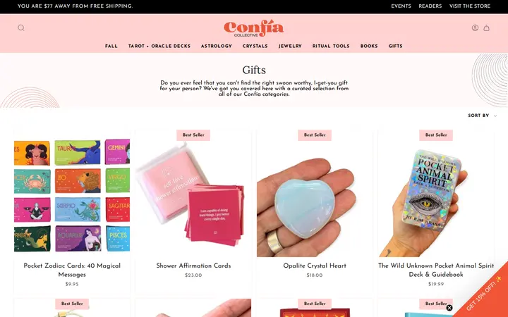 /collections/gifts — Confía Collective