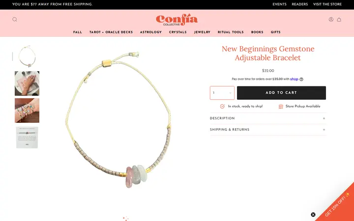 /collections/jewelry/products/new-beginnings-beaded-bracelet — Confía Collective