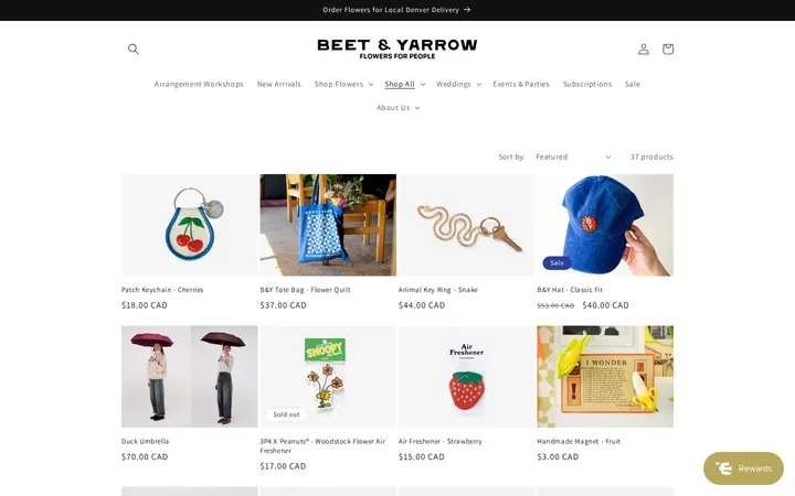 /collections/accessories-2 — Beet & Yarrow Florist
