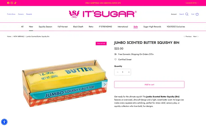 /collections/new-arrivals/products/jumbo-8in-scented-butter-squishy — IT'SUGAR Denver Pavilions