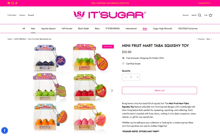 /collections/new-arrivals/products/mini-fruit-mart-taba-squishy-toy — IT'SUGAR Denver Pavilions