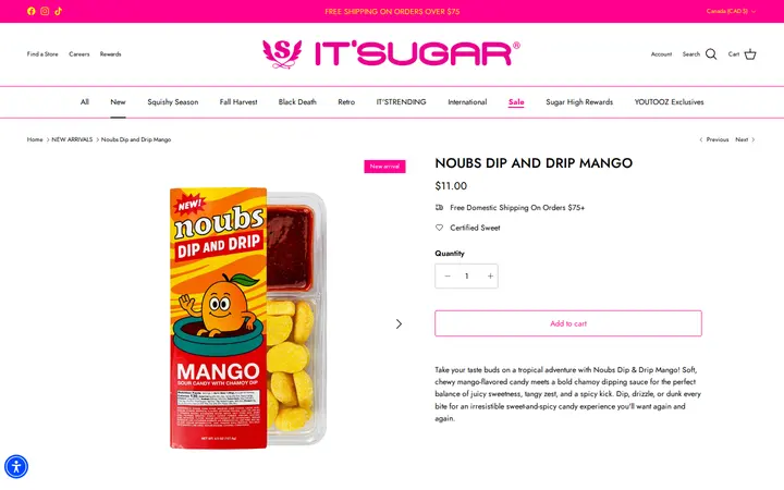 /collections/new-arrivals/products/noubs-mango — IT'SUGAR Denver Pavilions
