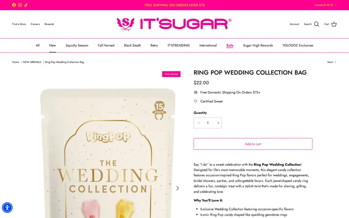 /collections/new-arrivals/products/pouch-bag-ring-pop-wedding-collection-7-5oz — IT'SUGAR Denver Pavilions