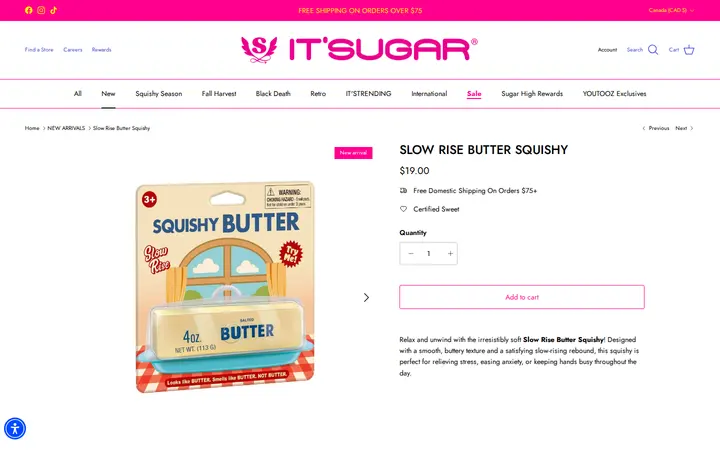 /collections/new-arrivals/products/slow-rise-butter-squishy — IT'SUGAR Denver Pavilions