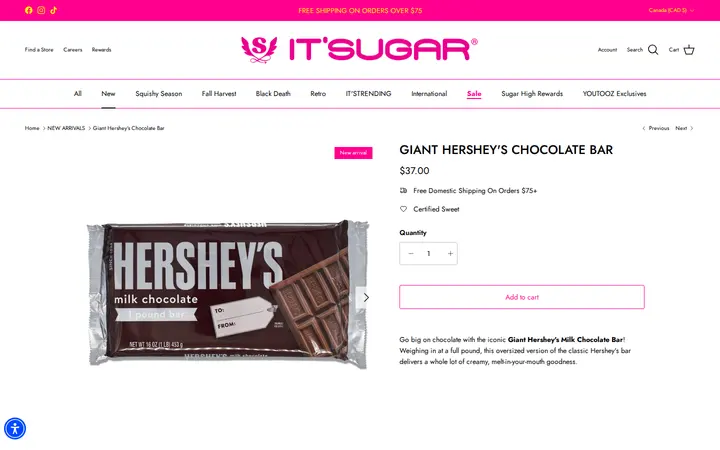 /collections/new-arrivals/products/giant-hersheys-chocolate-bar — IT'SUGAR Denver Pavilions