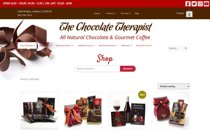/product-category/gift-sets — The Chocolate Therapist