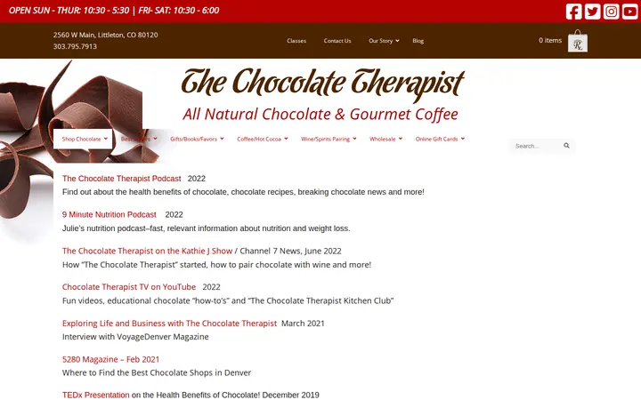 /our-story-the-chocolate-therapist/the-chocolate-therapist-in-the-news — The Chocolate Therapist