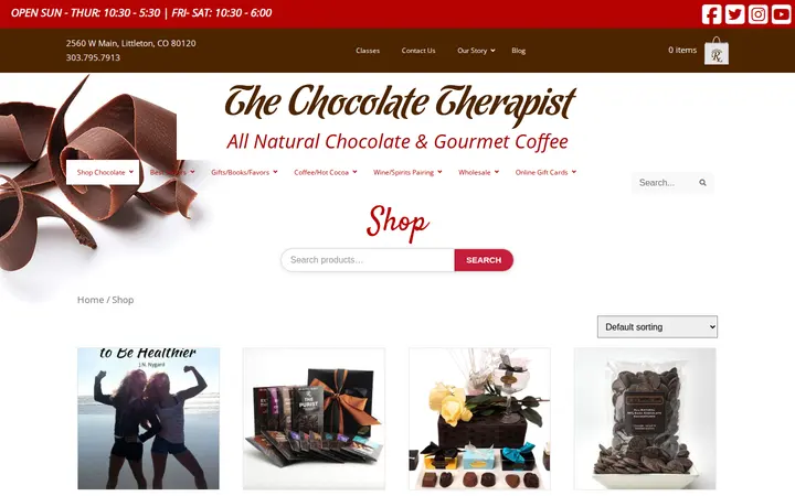 /shop — The Chocolate Therapist