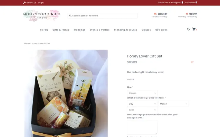 /honey-lover-gift-set.html — Honeycomb & Co.