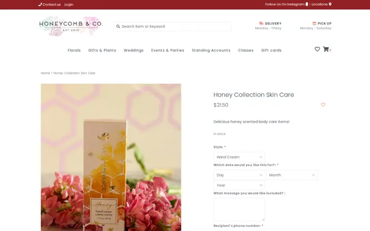 /honey-collection-skin-care.html — Honeycomb & Co.