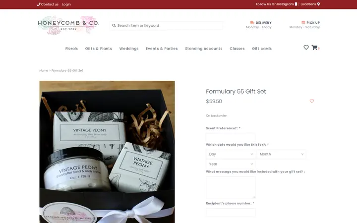 /formulary-55-gift-set.html — Honeycomb & Co.