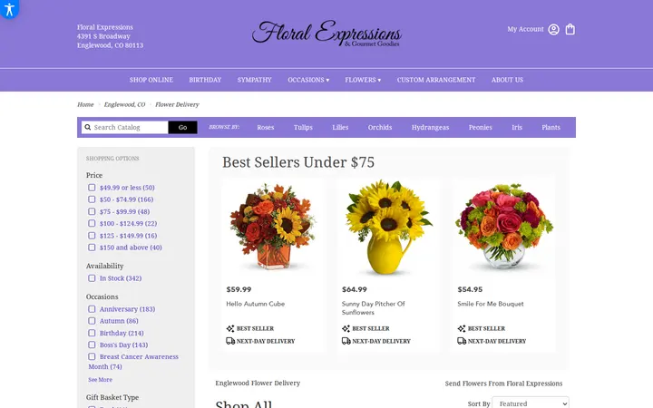/englewood-florist-flower-delivery — Floral Expressions
