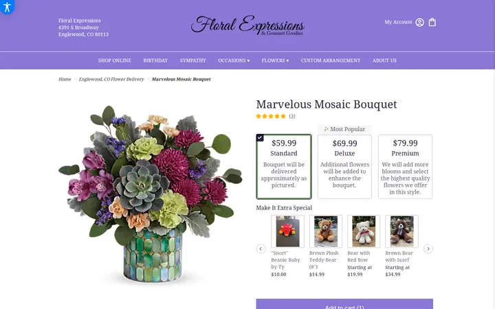 /englewood-floral-expressions/marvelous-mosaic-bouquet.html — Floral Expressions