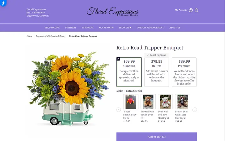 /englewood-floral-expressions/retro-road-tripper-bouquet.html — Floral Expressions
