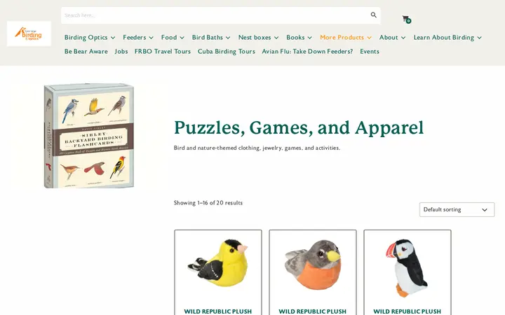 /product-category/puzzles-games-and-apparel — The Front Range Birding Company