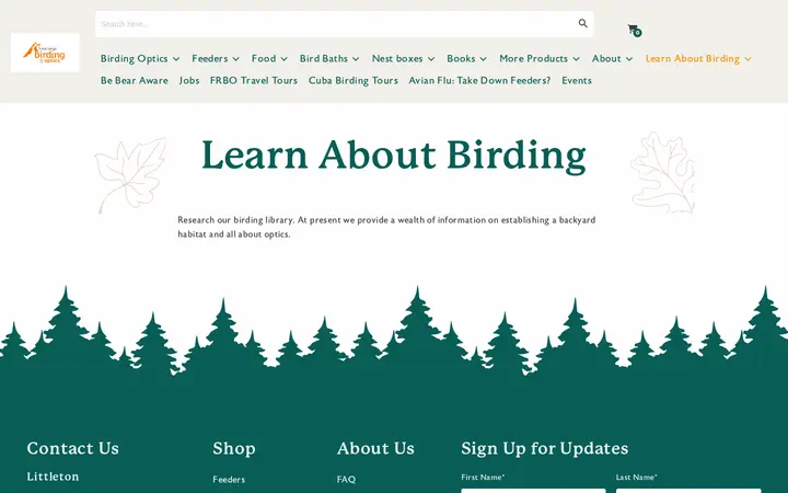 /birding-library — The Front Range Birding Company