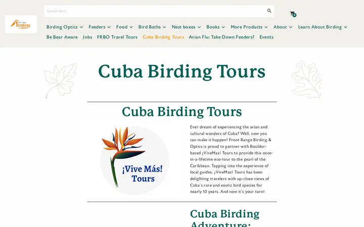 /cuba-birding-tours — The Front Range Birding Company