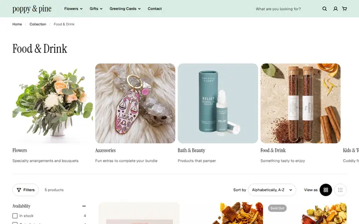/collections/chocolate-candy — poppy & pine
