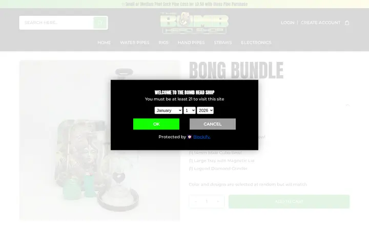 /collections/gift-bundles/products/bong-bundle — The Bomb Head Shop
