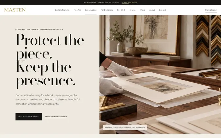 /conservation-framing — Masten Fine Framing & Gifts