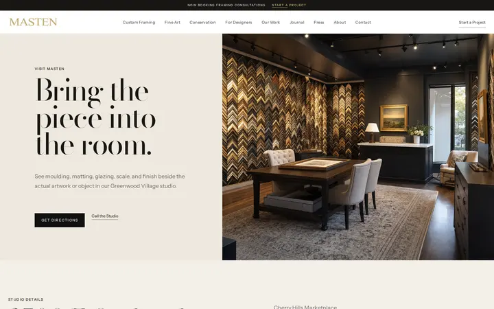 /visit — Masten Fine Framing & Gifts