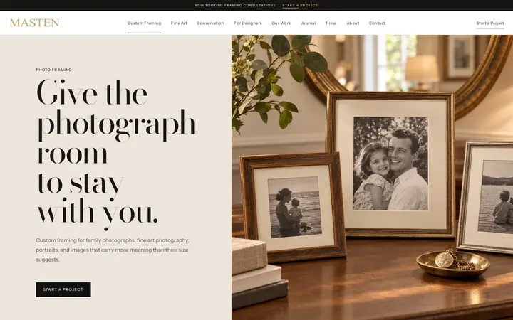 /custom-framing/photographs — Masten Fine Framing & Gifts