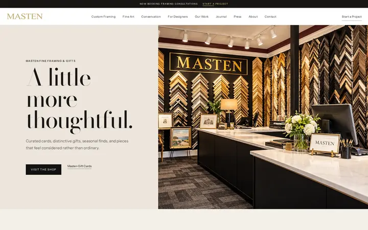 /gifts — Masten Fine Framing & Gifts