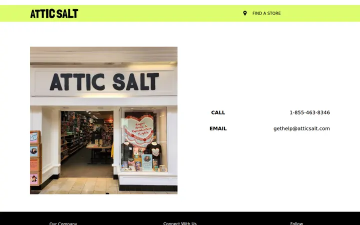 /contact-us — FUEGO / ATTIC SALT